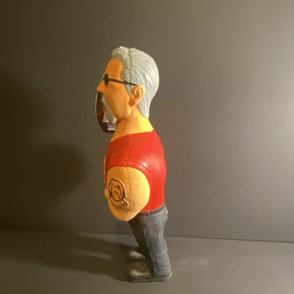 Orange County Choppers Paul Sr Dog Toy Large Soft Plastic Chew Toy